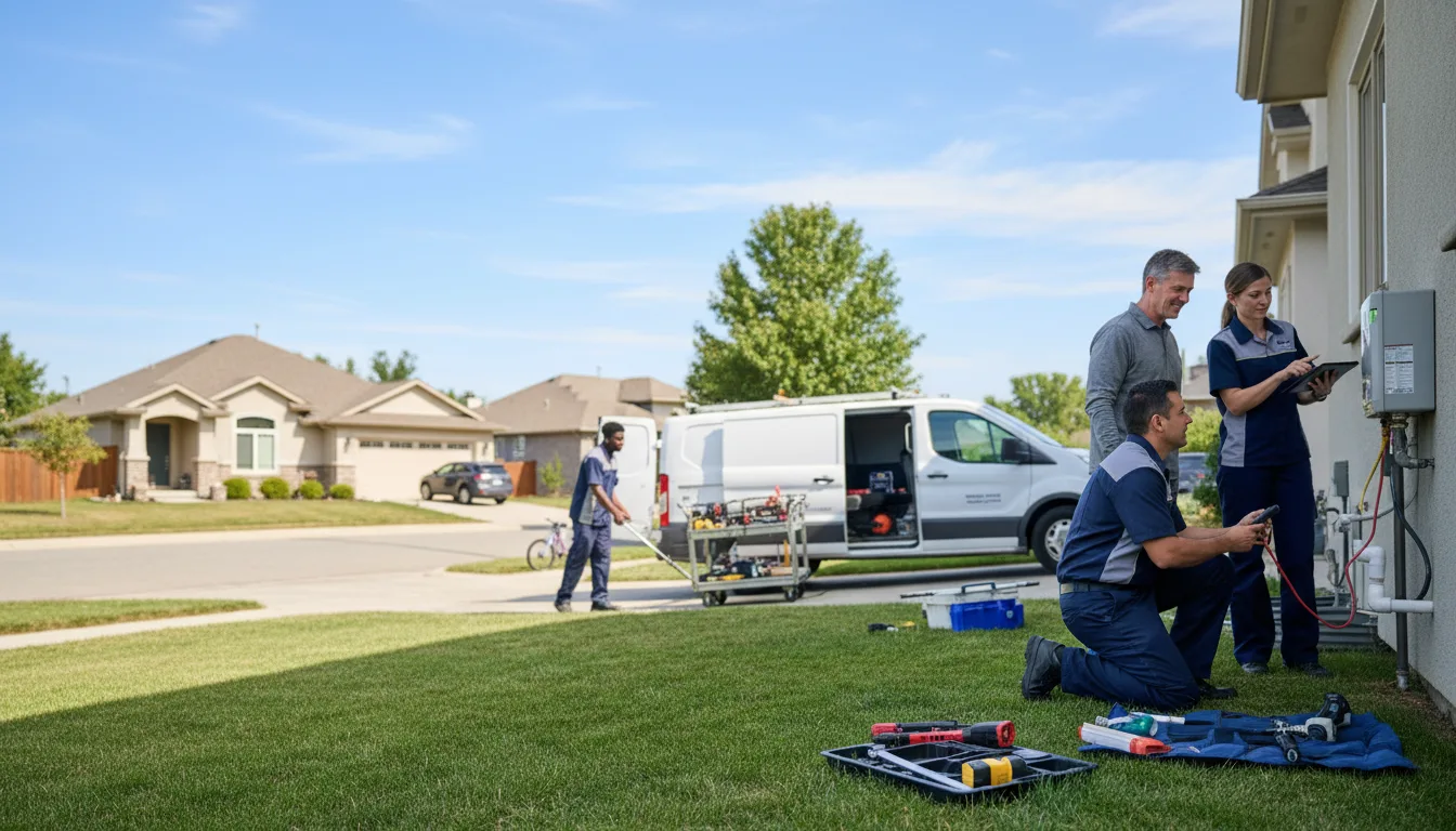 Tankless water heater service in Jermyn, PA